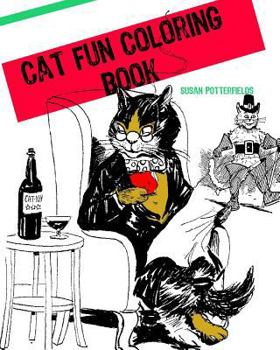 Paperback Cat Fun Coloring Book