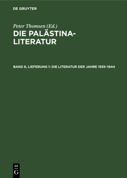 Hardcover Die Literatur Der Jahre 1935-1944 [German] Book