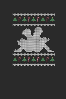 Ugly Christmas Reading: Blank Lined Notebook (6" x 9" - 120 pages) ~ Christmas Themed Notebook for Daily Journal, Diary, and Gift