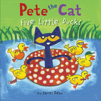 Hardcover Pete the Cat: Five Little Ducks: An Easter and Springtime Book for Kids Book
