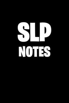 SLP NOTES: 6x9 college ruled notebook perfect christmas gift for under 10 dollars