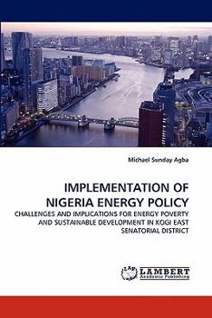 Paperback Implementation of Nigeria Energy Policy Book