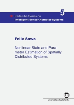 Paperback Nonlinear state and parameter estimation of spatially distributed systems Book