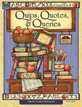 Paperback Quips, Quotes, & Queries, Grade 4-8 Book