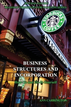 Paperback Business Structures and Incorporation Book