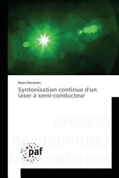 Paperback Syntonisation Continue Dun Laser À Semi-Conducteur [French] Book