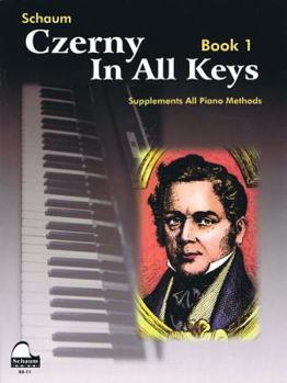 Paperback Czerny in All Keys, Bk 1 Book