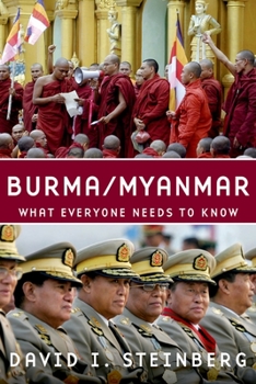 Paperback Burma/Myanmar: What Everyone Needs to Know(r) Book