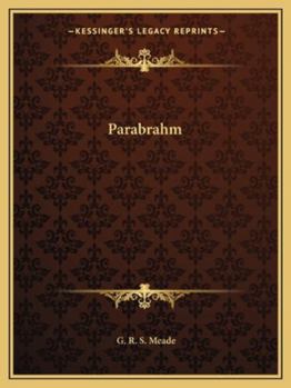 Paperback Parabrahm Book