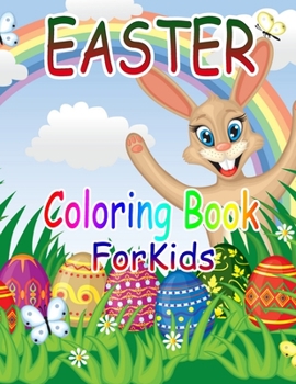 Paperback Easter Coloring Book for Kids: Easter Coloring Book for Ages 4-8, 8-12 Book