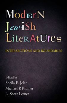 Hardcover Modern Jewish Literatures: Intersections and Boundaries Book