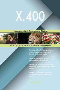 Paperback X.400 Complete Self-Assessment Guide Book