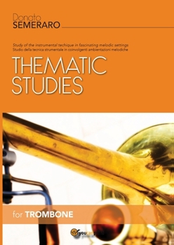 Paperback Thematic Studies for Trombone [Italian] Book
