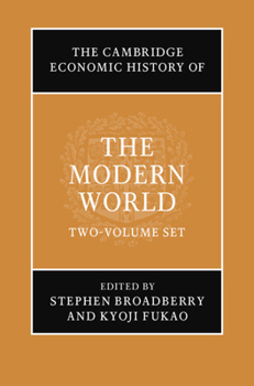 Misc. The Cambridge Economic History of the Modern World 2 Volume Hardback Set Book