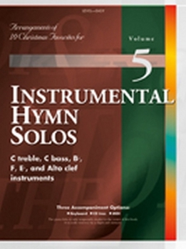Paperback Instrumental Hymn Solos, Volume 5: Arrangements of 10 Christmas Favorites Book