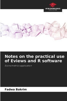 Paperback Notes on the practical use of Eviews and R software Book