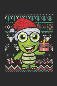 Ugly Christmas - Turtle: Blank Lined Notebook - Journal for Ugly Christmas Gift And New Year Gift Idea