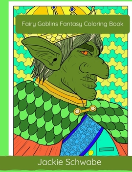 Paperback Fairy Goblins Fantasy Coloring Book