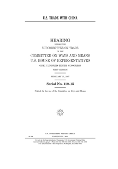 U. S. trade with China