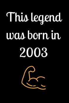 Paperback This legend was born in 2003 Book