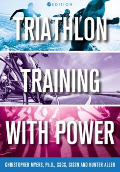 Paperback Triathlon Training with Power Book