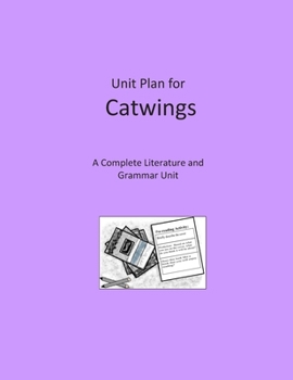 Paperback Unit Plan for Catwings: A Complete Literature and Grammar Unit Book