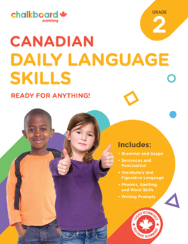 Paperback Canadian Daily Language Skills Grade 2 Book