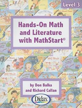 Paperback Hands-On Math and Literature with Mathstart, Level 3 Book
