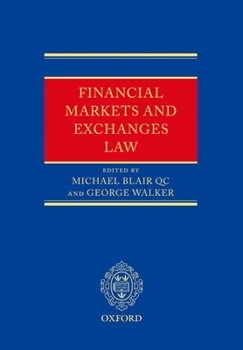 Hardcover Financial Markets and Exchanges Law Book