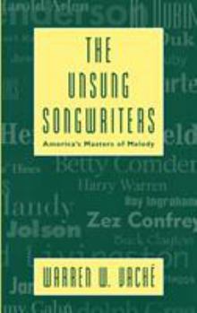 Hardcover The Unsung Songwriters Book