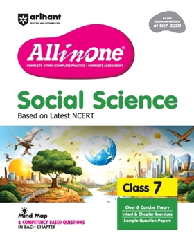 Paperback AIO CBSE Social Science 7th Book