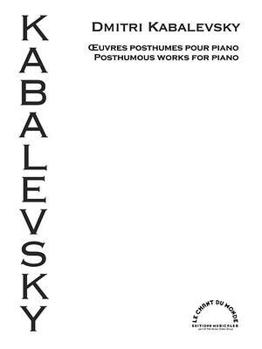 Paperback Posthumous Works for Piano Book