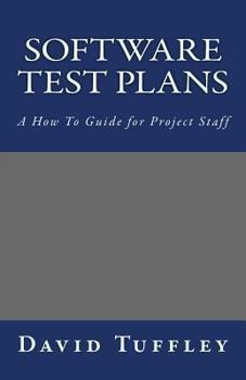 Paperback Software Test Plans: A How To Guide for Project Staff Book