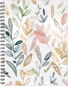 Spiral-bound Soft and Sweet 2025 8.5 X 11 Softcover Weekly Planner Book