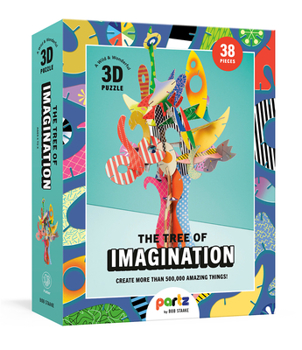 Game The Tree of Imagination: A Wild and Wonderful 3-D Puzzle: 38 Pieces Book