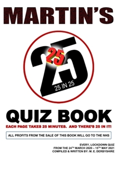 Paperback Martin's 25 in 25 Quiz Book