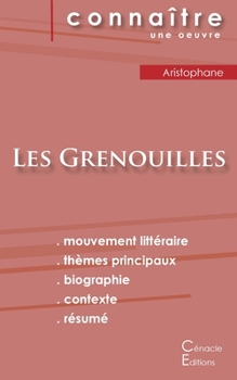 Paperback Fiche de lecture Les Grenouilles de Aristophane (Analyse littéraire de référence et résumé complet) [French] Book