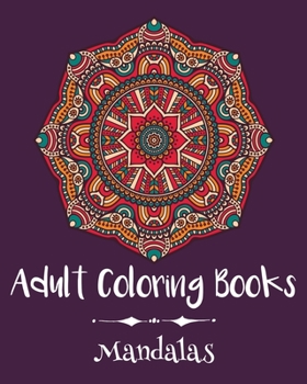 Paperback Adult Coloring Books: Mandalas Book