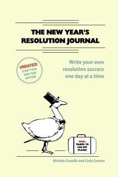 Paperback The New Year's Resolution Journal Book