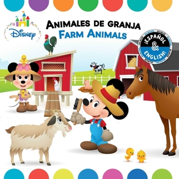 Board book Farm Animals / Animales de Granja (English-Spanish) (Disney Baby) Book