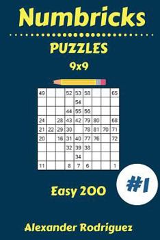 Paperback Numbricks Puzzles - Easy 200 vol. 1 Book