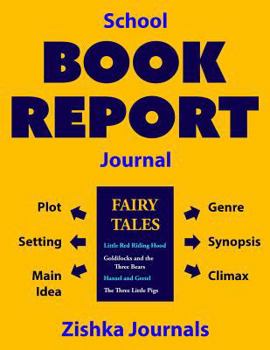 Diary School Book Report Journal (for Fiction) Book