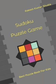 Paperback Sudoku Puzzle Game: Best Puzzle Book For Kids Book