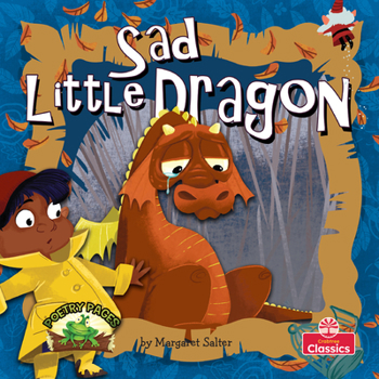 Library Binding Sad Little Dragon Book