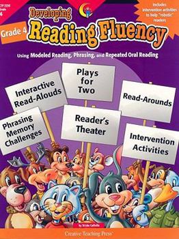 Paperback Developing Reading Fluency, Grade 4 Book