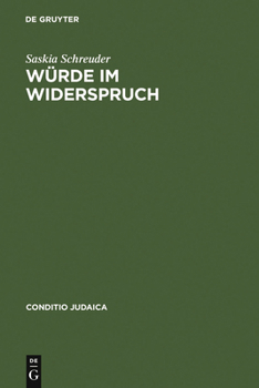 Hardcover Würde im Widerspruch [German] Book