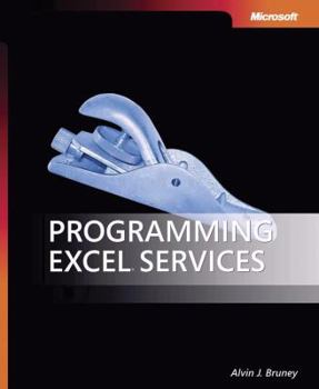 Paperback Programming Excel Services Book