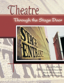 Paperback Theatre: Through the Stage Door Book