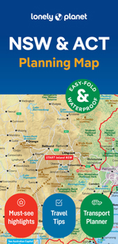 Loose Leaf Lonely Planet New South Wales & ACT Planning Map Book