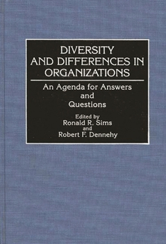 Hardcover Diversity and Differences in Organizations: An Agenda for Answers and Questions Book